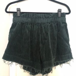 Urban Outfitters Velvet Shorts